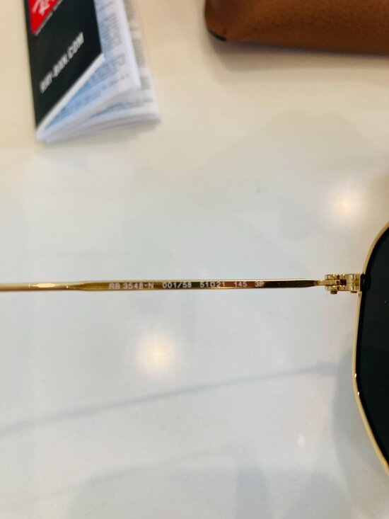 Ray-Ban Polarized Hexagonal Flat Lenses RB3548N main image 5